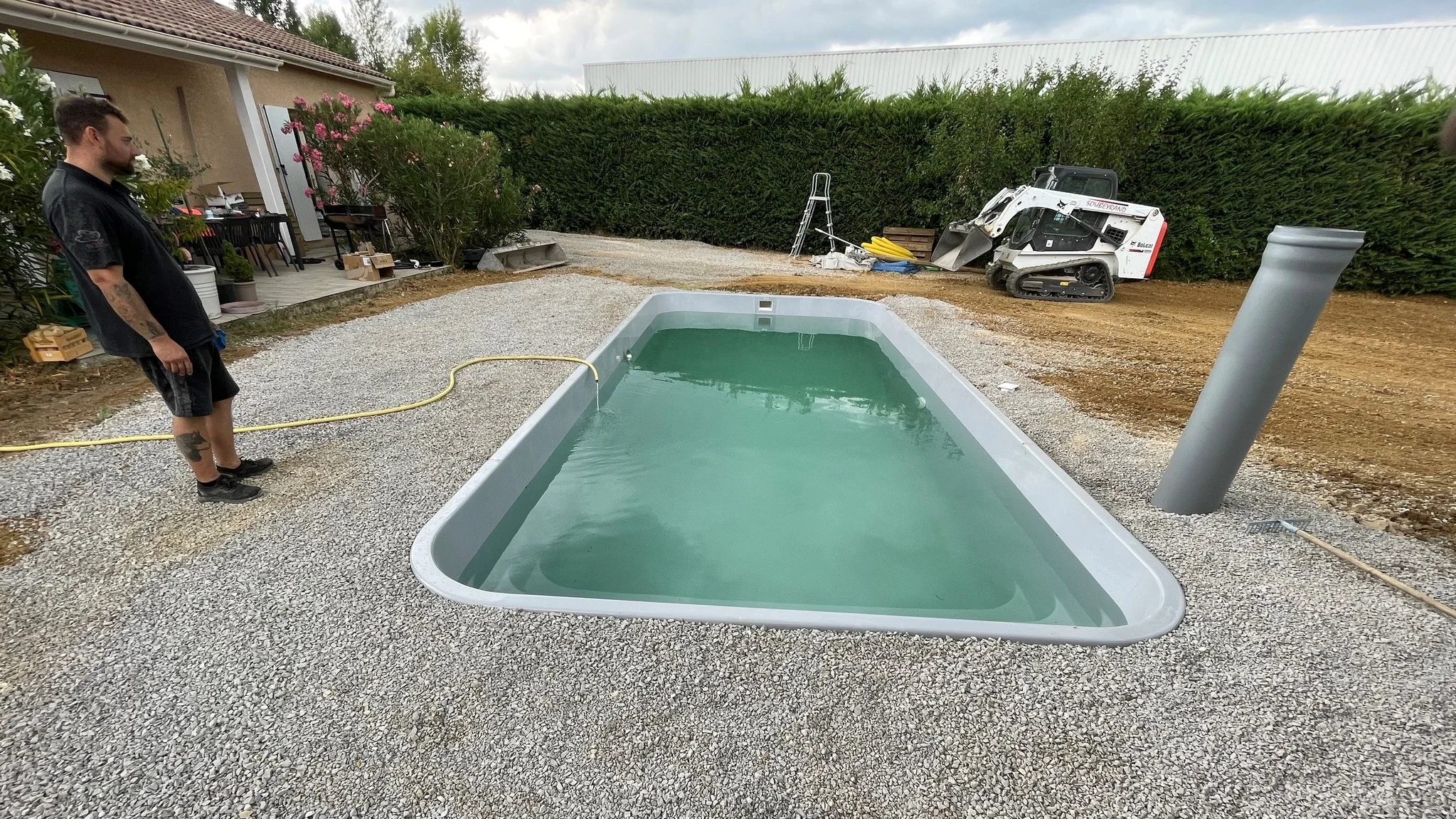 terrassement piscine creuse bac